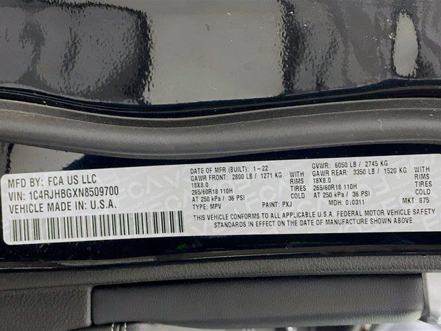 used 2022 Jeep Grand Cherokee car, priced at $29,297