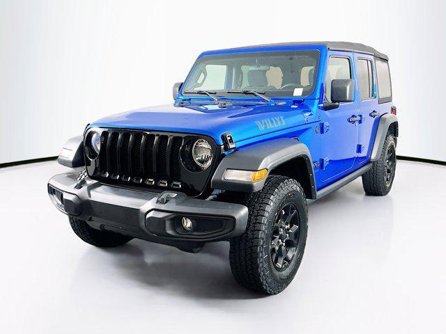 used 2021 Jeep Wrangler Unlimited car, priced at $27,997