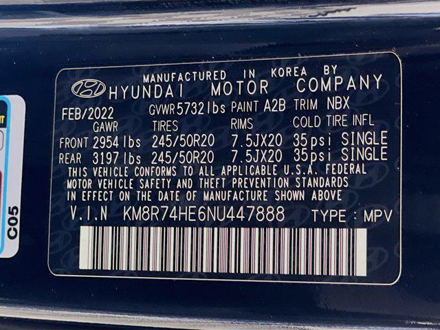 used 2022 Hyundai Palisade car, priced at $34,499