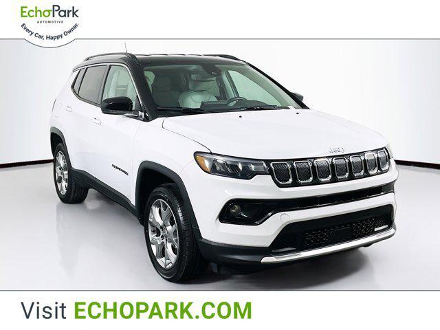 used 2022 Jeep Compass car, priced at $22,189