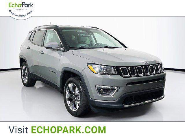 used 2021 Jeep Compass car, priced at $19,189