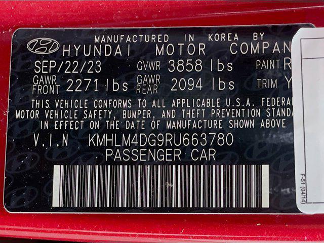 used 2024 Hyundai Elantra car, priced at $18,497