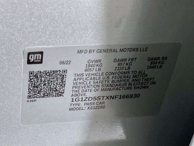 used 2022 Chevrolet Malibu car, priced at $13,297