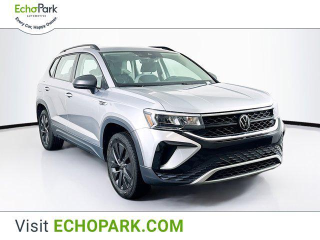 used 2024 Volkswagen Taos car, priced at $18,497