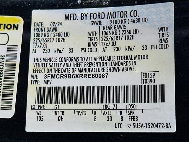 used 2024 Ford Bronco Sport car, priced at $21,987