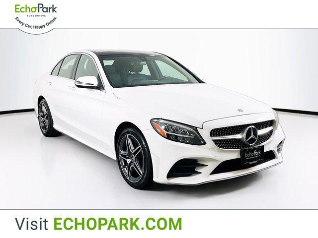 used 2021 Mercedes-Benz C-Class car, priced at $28,497