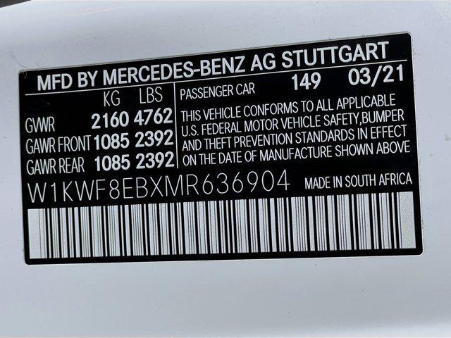 used 2021 Mercedes-Benz C-Class car, priced at $28,497