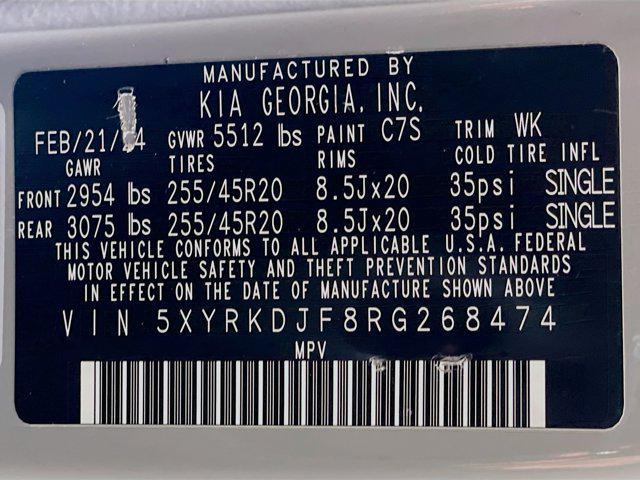used 2024 Kia Sorento car, priced at $34,397