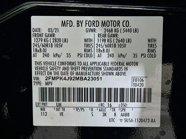 used 2021 Ford Edge car, priced at $18,897