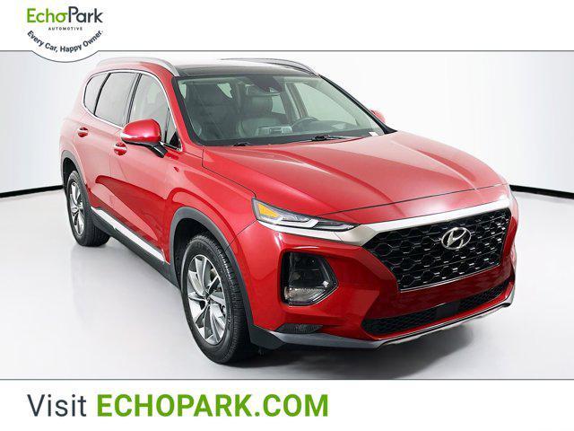 used 2019 Hyundai Santa Fe car, priced at $18,499