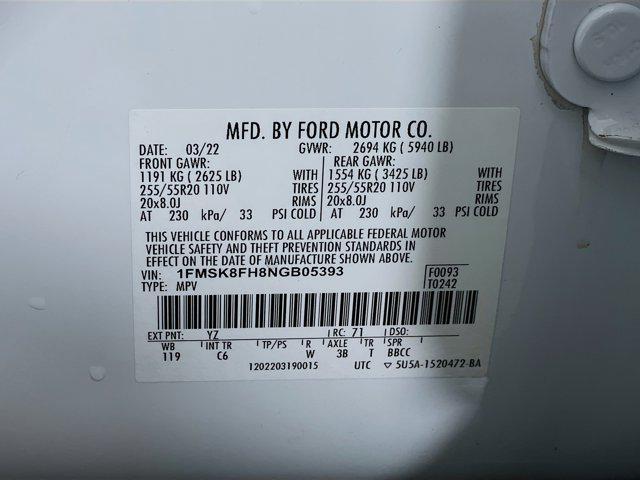 used 2022 Ford Explorer car, priced at $28,897