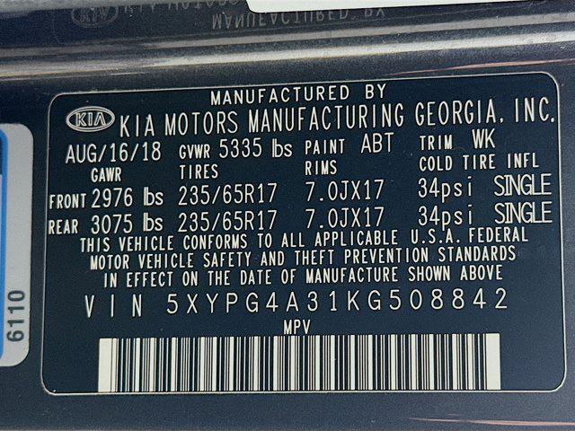 used 2019 Kia Sorento car, priced at $9,996