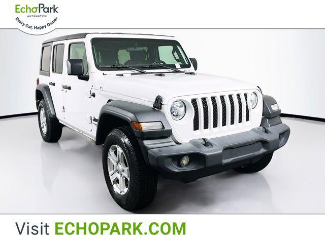 used 2021 Jeep Wrangler Unlimited car, priced at $26,389