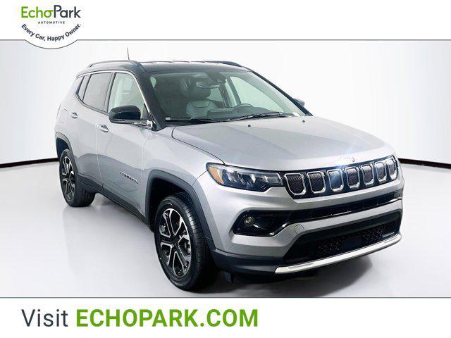 used 2022 Jeep Compass car, priced at $20,497