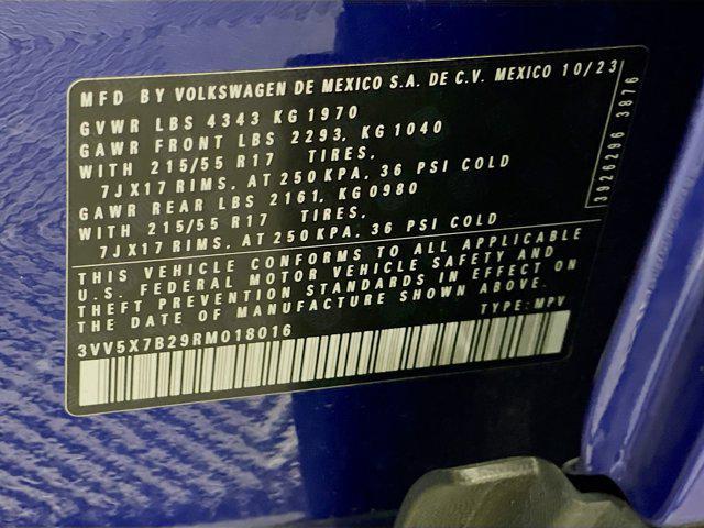 used 2024 Volkswagen Taos car, priced at $17,997