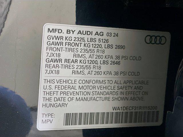 used 2024 Audi Q3 car, priced at $27,497