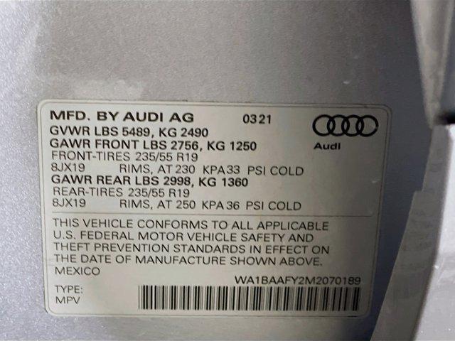 used 2021 Audi Q5 car, priced at $28,189