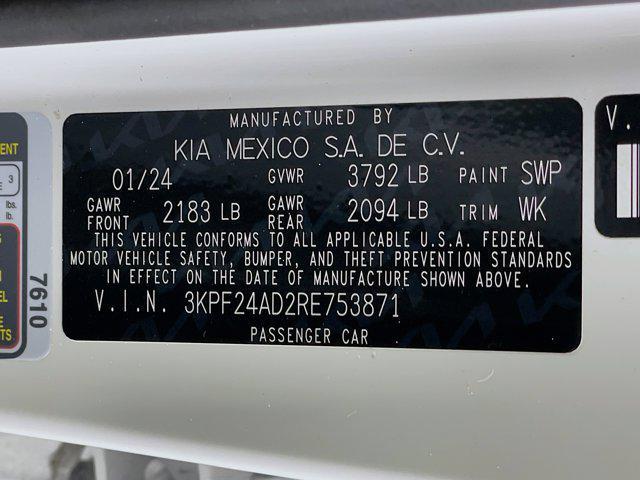 used 2024 Kia Forte car, priced at $16,887