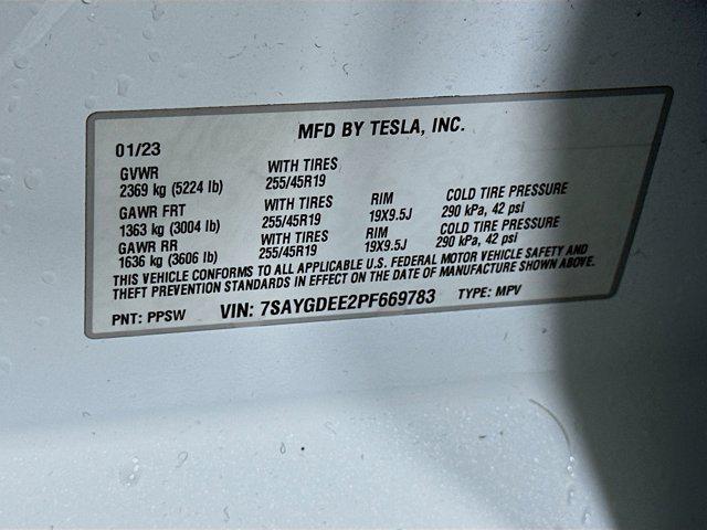 used 2023 Tesla Model Y car, priced at $31,487