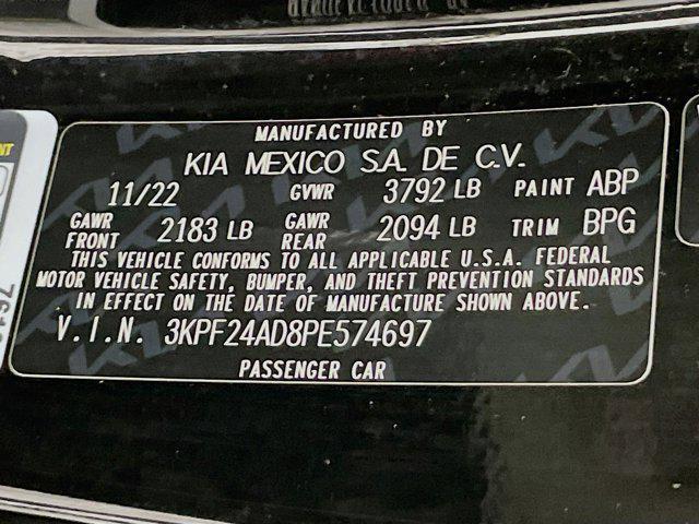 used 2023 Kia Forte car, priced at $17,597