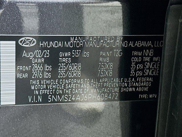 used 2023 Hyundai Santa Fe car, priced at $22,887