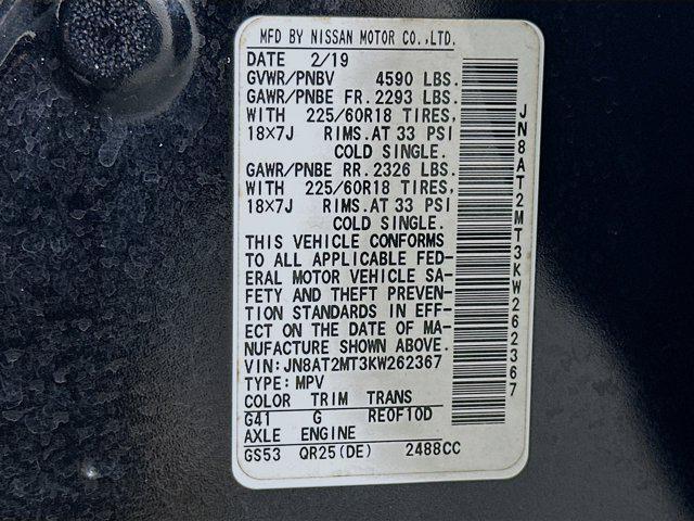 used 2019 Nissan Rogue car, priced at $15,797