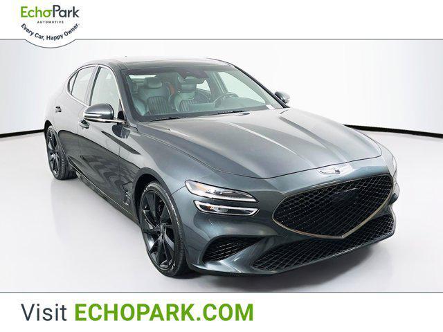 used 2022 Genesis G70 car, priced at $26,397