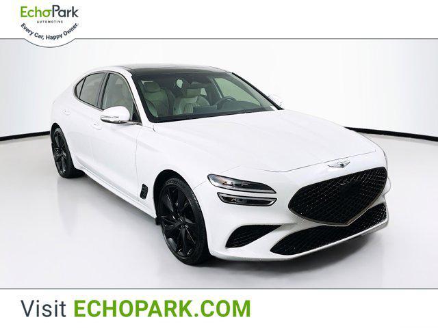 used 2023 Genesis G70 car, priced at $36,589