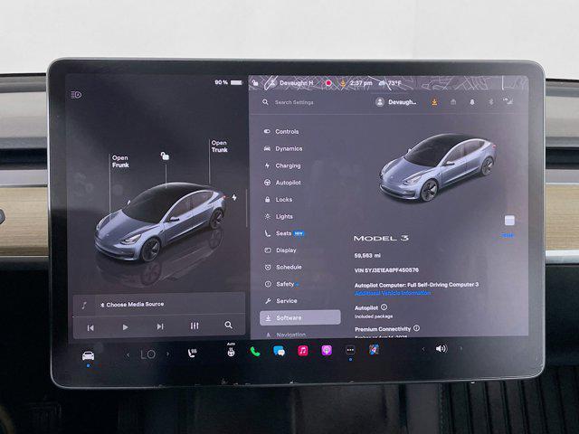 used 2023 Tesla Model 3 car, priced at $22,297