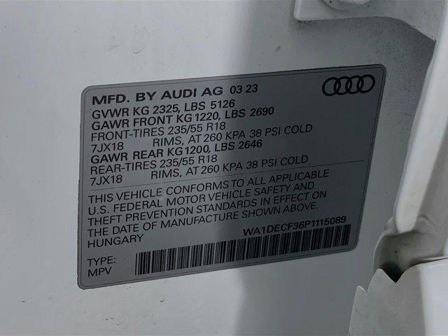 used 2023 Audi Q3 car, priced at $24,589