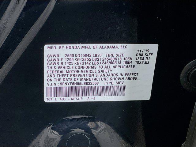 used 2020 Honda Pilot car, priced at $25,897