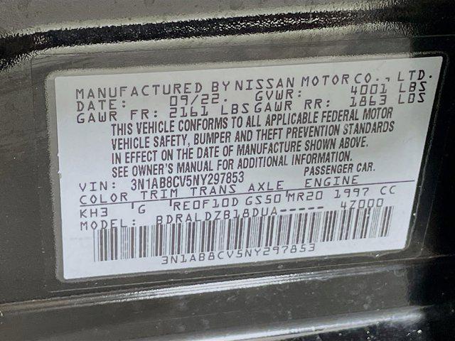 used 2022 Nissan Sentra car, priced at $17,597