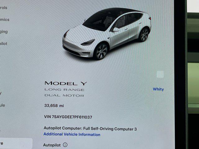 used 2023 Tesla Model Y car, priced at $29,497