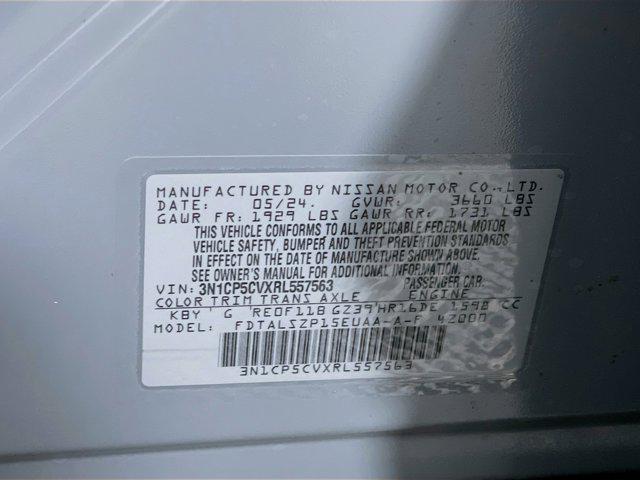 used 2024 Nissan Kicks car, priced at $18,597