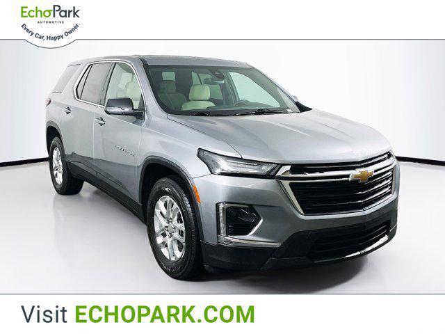 used 2023 Chevrolet Traverse car, priced at $23,697