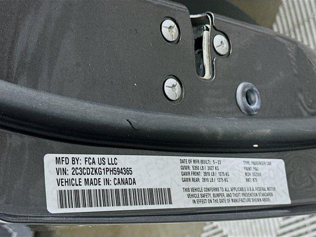 used 2023 Dodge Challenger car, priced at $26,497