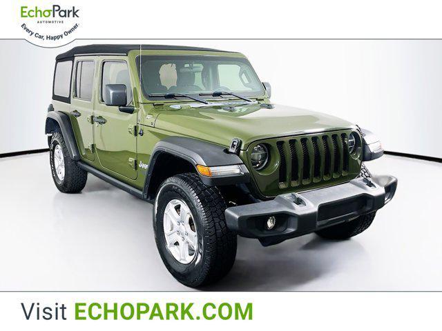 used 2021 Jeep Wrangler Unlimited car, priced at $26,997