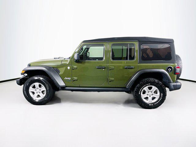 used 2021 Jeep Wrangler Unlimited car, priced at $26,997