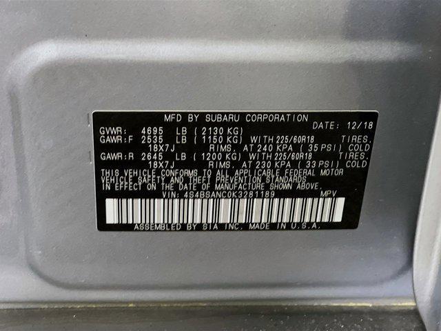 used 2019 Subaru Outback car, priced at $20,497