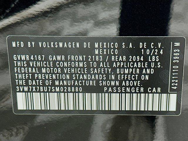 used 2025 Volkswagen Jetta car, priced at $18,987