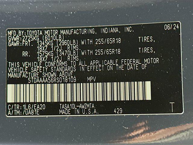 used 2024 Toyota Grand Highlander car, priced at $40,787