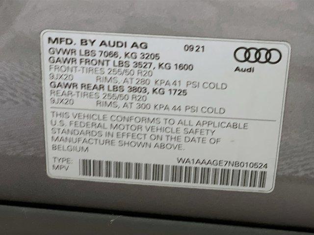 used 2022 Audi e-tron car, priced at $25,497