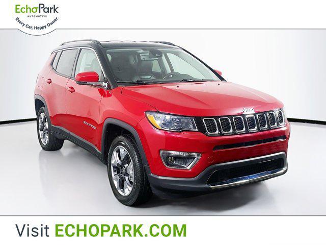 used 2021 Jeep Compass car, priced at $19,489