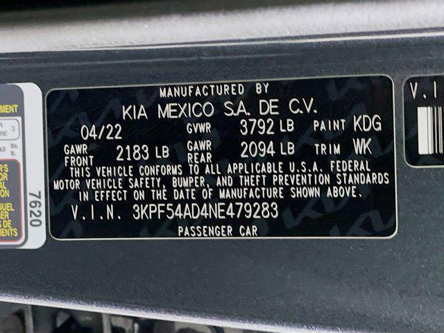 used 2022 Kia Forte car, priced at $18,397