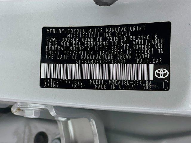used 2024 Toyota Corolla car, priced at $21,097