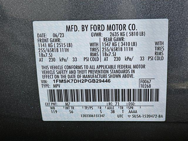 used 2023 Ford Explorer car, priced at $25,497
