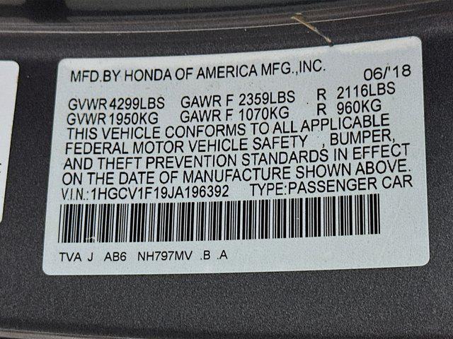 used 2018 Honda Accord car, priced at $16,487