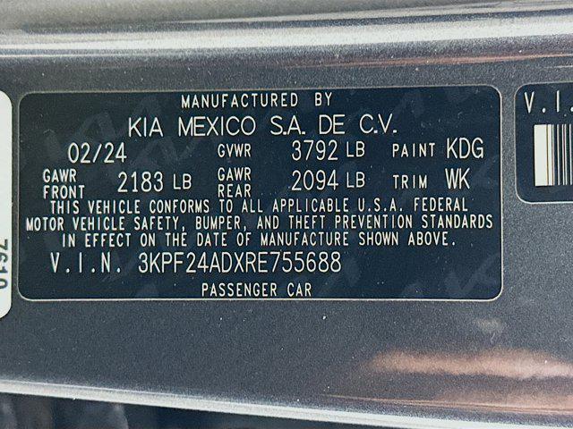 used 2024 Kia Forte car, priced at $15,487