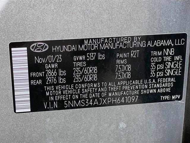 used 2023 Hyundai Santa Fe car, priced at $22,797