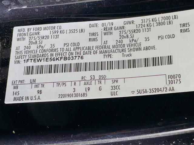 used 2019 Ford F-150 car, priced at $31,399